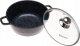 Eberbach GARNEK MARMUROWY Czarny 24cm INDUKCJA 4,1l 2155 2