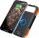 Powerbank Choetech powerbank solarny z ładowaniem indukcyjnym 20000mAh PD 20W / QC 18W / Qi 10W pomarańczowy (B657) 6