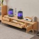 Głośnik Somostel Głośnik bezprzewodowy Somostel Bluetooth BT 5.0 H210 LED RGB AUX TF kolorowy przenośny czarny 2