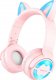 Słuchawki BOROFONE SŁUCHAWKI NAUSZNE BO15 CAT EAR BLUETOOTH RÓŻOWE 1