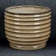 Eurofirany Doniczka osłonka ceramiczna NASTIA 19X19X15 jasnobrązowa 1