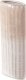 Eurofirany Nowoczesny wazon ceramiczny EDNA 12X6X31 kremowy 1