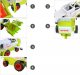 tomdorix Duży Kombajn do Kukurydzy BIZON Zabawka Traktor Z Napędem 1