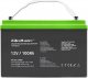 Qoltec Akumulator żelowy | 12V | 100Ah | GEL 4