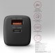 Ładowarka Axagon ACU-PQ30 Ładowarka sieciowa, PD & QC 30W, QC3.0,4.0/AFC/FCP/PPS/Apple, Czarna 4
