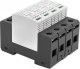 Qoltec Ogranicznik przepięć AC | 4P | 420V | T2 | B+C 5