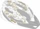 Tempish Kask rowerowy Style złoty r. M 1