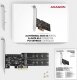 Kontroler Axagon PCES-SA4M2 6