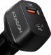 Ładowarka Axagon PWC-PQ38 Ładowarka samochodowa PD & QUICK 38W, 2x port (USB-A + USB-C), PD3.0/QC3.0/AFC/FCP/Apple 2