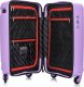 SwissBags Walizka kabinowa Tourist 55cm fioletowa 3