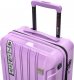SwissBags Walizka kabinowa Tourist 55cm fioletowa 4