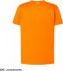 JHK T-shirt JHK TSRK 190 - dziecięca/młodzieżowa z krótkim rękawem wzmocniony lycrą ściągacz, 100% bawełna, 190g - pomarańczowy. 9-11 4