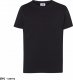 JHK T-shirt JHK TSRK 190 - dziecięca/młodzieżowa z krótkim rękawem wzmocniony lycrą ściągacz, 100% bawełna, 190g - czarny. 5-6 3