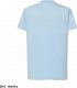 JHK T-shirt JHK TSRK 190 - dziecięca/młodzieżowa z krótkim rękawem wzmocniony lycrą ściągacz, 100% bawełna, 190g - błękitny. 7-8 2