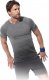 Stedman ST8810 - Szybkoschnący T-shirt męski, wielobarwny wzór gradientu, dekoracyjne, płaskie szwy - dark grey S 2