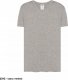 JHK T-Shirt V-neck JHK TSUA PICO - męska koszulka V-NECK z krótkim rękawem, wzmocniony lycrą, ściągacz, 100% bawena stabilizowana - szary melanż XL 1