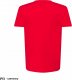 JHK T-Shirt V-neck JHK TSUA PICO - męska koszulka V-NECK z krótkim rękawem, wzmocniony lycrą, ściągacz, 100% bawena stabilizowana - czerwony S 2