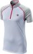 Wilson Staff morele Koszulka golfowa Wilson ZIPPED POLO (damska, biało-różowa, rozm. L) 1