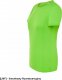 JHK T-shirt JHK SPORTLADY damski sportowy - dopasowany do sylwetki, dekoracyjne przeszycia przd, tył, rękawy, 100% - limonkowy fluorescencyjny L 2