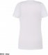 JHK T-shirt JHK SPORTLADY damski sportowy - dopasowany do sylwetki, dekoracyjne przeszycia przd, tył, rękawy, 100% poliester, 130g, - biały L 1