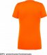 JHK T-shirt JHK SPORTLADY damski sportowy - dopasowany do sylwetki, dekoracyjne przeszycia przd, tył, rękawy, 100% - pomarańczowy fluorescencyjny 2XL 1
