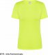 JHK T-shirt JHK SPORTLADY damski sportowy - dopasowany do sylwetki, dekoracyjne przeszycia przd, tył, rękawy, 100% - złoty fluorescencyjny L 3