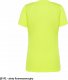 JHK T-shirt JHK SPORTLADY damski sportowy - dopasowany do sylwetki, dekoracyjne przeszycia przd, tył, rękawy, 100% - złoty fluorescencyjny L 4