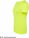 JHK T-shirt JHK SPORTLADY damski sportowy - dopasowany do sylwetki, dekoracyjne przeszycia przd, tył, rękawy, 100% - złoty fluorescencyjny L 5