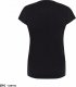 JHK T-shirt damski JHK TSRLPRM - premium z krótkim rękawem, dopasowany do sylwetki, single jersey, 170 g - czarny M 1