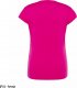 JHK T-shirt damski JHK TSRLPRM - premium z krótkim rękawem, dopasowany do sylwetki, single jersey, 170 g - fuksja XL 2