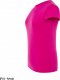 JHK T-shirt damski JHK TSRLPRM - premium z krótkim rękawem, dopasowany do sylwetki, single jersey, 170 g - fuksja XL 6