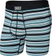 SAXX Bokserki męskie wygodne SAXX ULTRA Boxer Brief Fly paski - niebieskie M 1