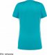 JHK T-shirt JHK SPORTLADY damski sportowy - dopasowany do sylwetki, dekoracyjne przeszycia przd, tył, rękawy, 100% poliester, 130g, - turkusowy XL 2