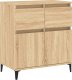 vidaXL vidaXL Komoda, dąb sonoma, 60x35x70 cm, materiał drewnopochodny 2