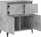vidaXL vidaXL Komoda, szarość betonu, 60x35x70 cm, materiał drewnopochodny 6