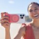 ShiftCam SnapGrip Creator Kit - 4w1 uchwyt do telefonu + statyw + lampa + powerbank niebieska 4