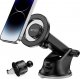 4kom.pl Uchwyt samochodowy Magnetic do MagSafe Dashboard & Vent Car Mount N51 uchwyt do auta do telefonu na szybę / deskę rozdzielczą do kratki wentylacyjnej Czarny 3