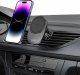 4kom.pl Uchwyt samochodowy Magnetic MagSafe Dashboard & Vent Wireless Charger 15W uchwyt do auta do telefonu na deskę rozdzielczą do kratki wentylacyjnej Czarny 5