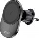 4kom.pl Uchwyt samochodowy Magnetic MagSafe Dashboard & Vent Wireless Charger 15W uchwyt do auta do telefonu na deskę rozdzielczą do kratki wentylacyjnej Czarny 7
