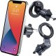 4kom.pl Uchwyt samochodowy Magnetic MagSafe Vent Car Mount uchwyt do auta do telefonu do kratki wentylacyjnej do MagSafe Czarny 1