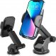 Alogy Uchwyt samochodowy Alogy do telefonu 4-7 cali na deskę rozdzielczą i szybę Czarny + Ładowarka 4x USB + Kabel 3w1 13