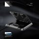 Alogy Uchwyt samochodowy Alogy Carbon na telefon do 6.8 cali GPS na deskę kokpit Czarny + Kabel 3w1 + Ładowarka USB-C + USB 3.1A 11