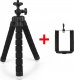 UCHWYT NA TELEFON - ELASTYCZNY STATYW TRIPOD - CZARNY 1