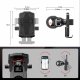 Alogy Uchwyt rowerowy zaciskowy na telefon kierownicę roweru na rower motocykl Yesido Bike Holder Czarny 2