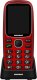 Telefon komórkowy Mescomp Telefon komórkowy dla seniorów Mescomp MT-180 Hektor Czerwony 1