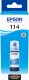 Tusz Epson Epson Cyan Ink 114 EcoTank (C13T07B240) 1