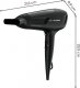 Suszarka Rowenta Rowenta Studio Dry CV 581L, hair dryer (black) 6