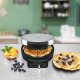 Gofrownica Rommelsbacher waffle maker WA 850, waffle maker (black/silver) 1