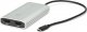 Adapter AV OWC OWC Adapter Thunderbolt 3 > Dual HDMI 4K (silver/black, 26cm, with DisplayLink) 1