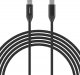 Kabel USB Choetech USB-C - USB-C 2 m Czarny (XCC-1036) 2
